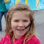 Marlen Melville traveled with her family from Wenatchee to take in her first whale celebration in Langley last year.