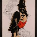 The Old Crow Bourbon symbol is superimposed over a map of Whidbey Island. Photo provided.