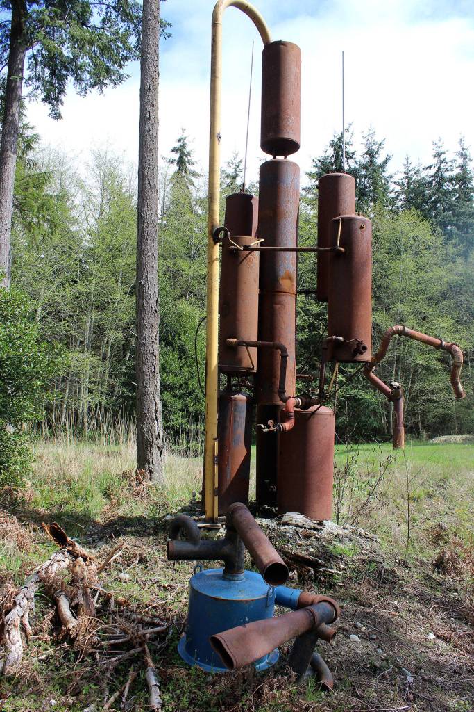 Part of the installation of Rivers No More by Hank Nelson that portrays all the waterways in the world and how man has decimated them by building dams and cities over them.