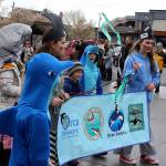 Welcome the Whales Parade and Festival featured lots of kids dressed as their favorite sea creatures.