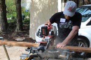 Lending tools, time and willing hands