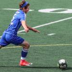 Cormac Workman hustles to push the attack.(Photo by Erin Simms)