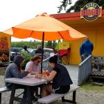 Clinton residents Kelly and Emma Scotthanson and Hannah Rich said they missed Bubbas all the time the last six months.