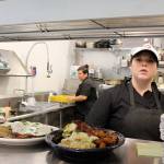 Owner and cook Lisa Carvey says its easier to keep up with orders in the new kitchen that doubled in size with the renovation. Photos by Patricia Guthrie/Whidbey News Group