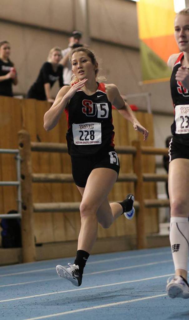 Maia Sparkman is a member of the Seattle University womens track team. (Photo courtesy of Seattle University Athletics).