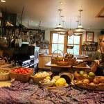 Christyn Johnson, natural food chef at Whidbey Institute, prepares meals for dozens to hundreds of visitors daily, depending on what programs are in session. Photos by Patricia Guthrie/Whidbey News Group