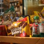 Denis Zimmermann sells many of the kinds of snacks and beverages he used to eat when he was a kid growing up in Japan. He moved to the U.S. when he was 12 years-old. Photo by Emily Gilbert/Whidbey News-Times.