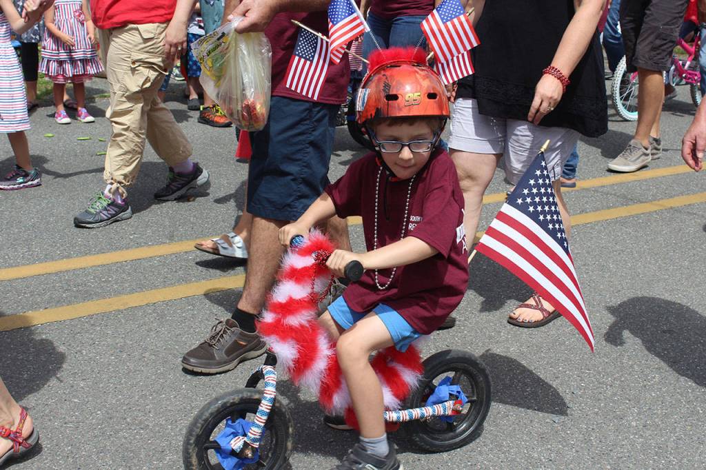 Scenes from Maxwelton Community Parade, July 4, 2018.