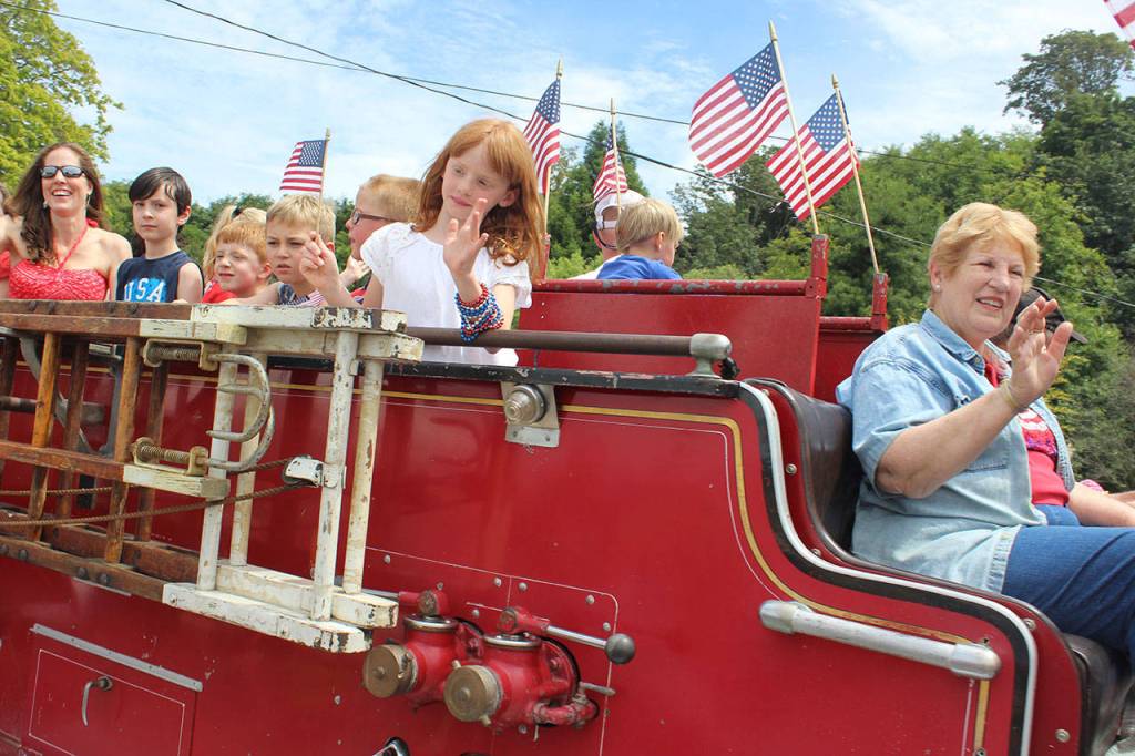 Scenes from Maxwelton Community Parade, July 4, 2018.