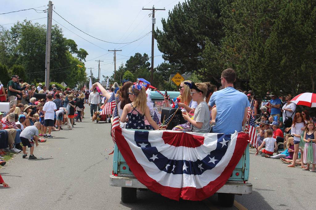 Scenes from Maxwelton Community Parade, July 4, 2018.