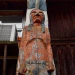 Origins of fairgrounds’ story pole is a mystery