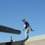 Photos by Maria Matson/Whidbey News Group                                John White of Freeland works to paint the Big Guns at Fort Casey. It was a good day to paint, with the sunshine and fresh air, he said. The work is being done by volunteers in preparation of the 50th anniversary of the Big Guns arrival, which will be held on Aug. 11.