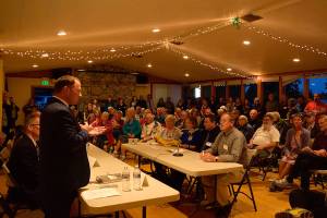 Clinton Hall overflows with voter interest