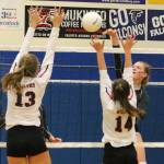 Coupeville hands Falcons their 1st loss / Volleyball