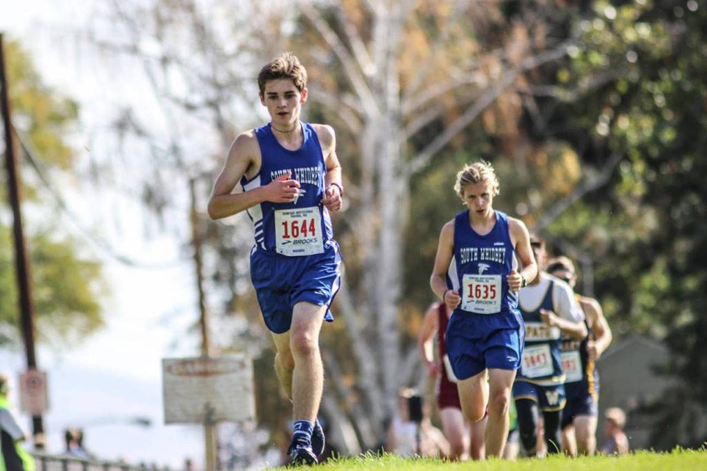 Tyler King and Sam Baesler.(Photo by Matt Simms)