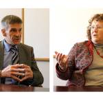 Republican Rick Hannold faces Democrat Janet St. Clair.