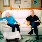 Barbee Cassingham and Sally ONeil of Freeland were interviewed several years ago for Herstory: Oral Histories of Old Lesbians. Photo provided