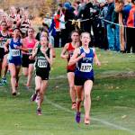 Kaia Swegler Richmond (1377) leaves a group of runners in her wake.(Photo by Karen Swegler)