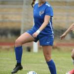 Senior Maddy Drye earned first-team honors in soccer. (Photo by John Fisken)