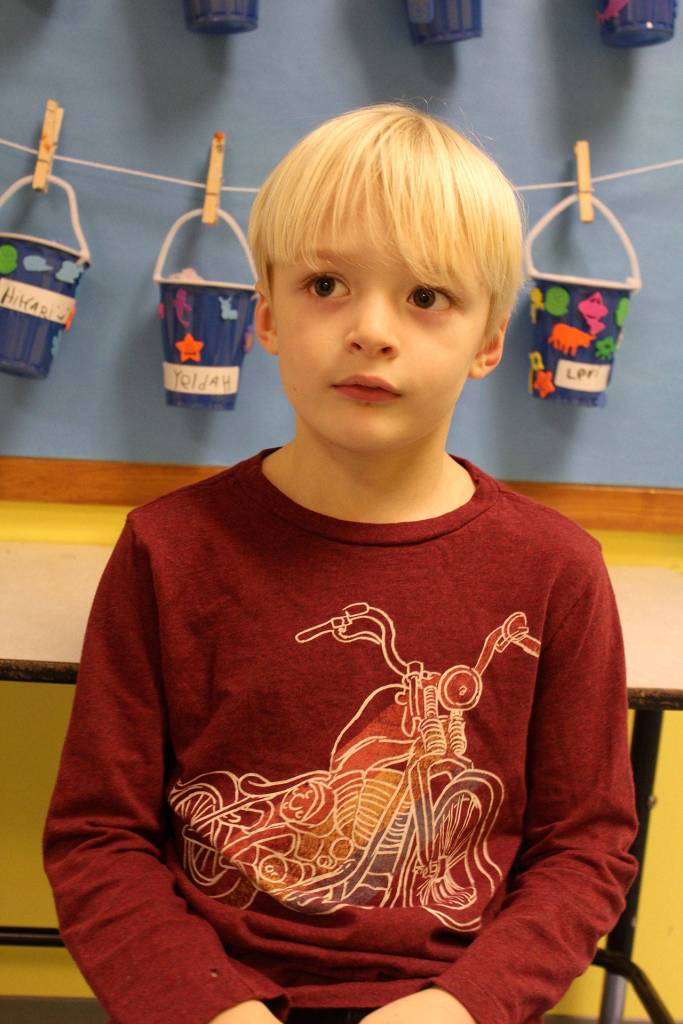 <strong>Colton Keller, 5: </strong>                                Whats your favorite food for Thanksgiving?                                <em>Pumpkin pie with whipped cream. </em>                                Where do turkeys come from?                                <em>The farm. </em>