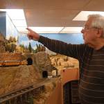 Photos by Maria Matson/ Whidbey News Group                                Each holiday season, Jack Tingstad invites the public into his Coupeville home to see the model railroad he created. Tingstad said this may be the last year for the public to view the display.