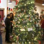 The Giving Tree was decorated Thursday evening at the Bayview Cash Store by more than 20 nonprofit organizations.