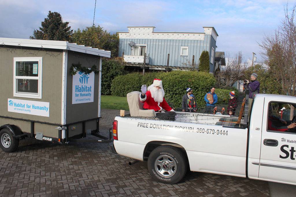 This St. Nick played a trick, and was labeled a rogue Santa, by Inge Morascini, Langley Chamber of Commerce executive director. The smart kids of Langley know the only real Santa arrives on a fire truck, she said. They werent fooled.