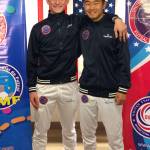 South Whidbeys Julian Inches, left, and Graham Colar played on the United States team in the U-20 futsal World Cup in November. (Submitted photo)