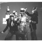 Outtake from a photo session for Firesign Theatres 1975 album, Giant Rat of Sumatra. Left to right are performers Phil Austin, Phil Proctor, Peter Bergman and David Ossman. (Photo provided)