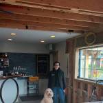 Kathy Stallman calls her familys Freeland Mutiny Bay Distillery business a mom, pop, son and dog shop. Its tasting room in progress will be open during the annual Red Wine (and spirits) and Chocolate Tour the next two weekends.