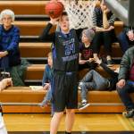 Sterling Patton puts up a three-ball from the corner.(Photo by John Fisken)