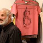 Oregon playwright Scott Kaiser at Saturdays grand opening of The Bards Boutique in Bayview. Kaiser wrote the current play being produced by the Island Shakespeare Festival, Shakespeares Other Women.