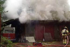 Science learning lab damaged in fire