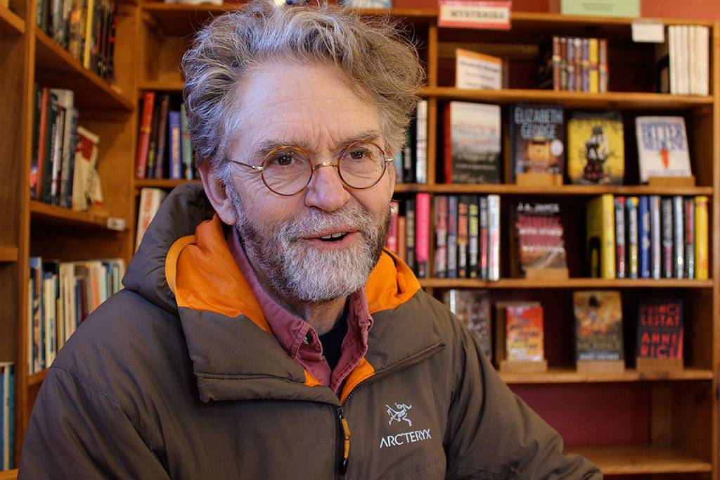Kevin Horan, photographer and publisher of the new book, Goats and Sheep: A Portrait Farm, will talk about his photos at 2 p.m. Sunday at Ott & Murphy in Langley. (Photo by Patricia Guthrie/Whidbey News Group)