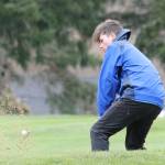 State qualifier Gabe Jacobson-Ross is back to lead the Falcon boys golf team. (Photo by Jim Waller/South Whidbey Record)