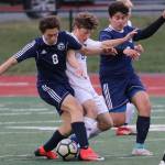 No donut on the scoreboard, but…. / Soccer