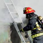 Goat poop and hay made fighting blaze a challenge