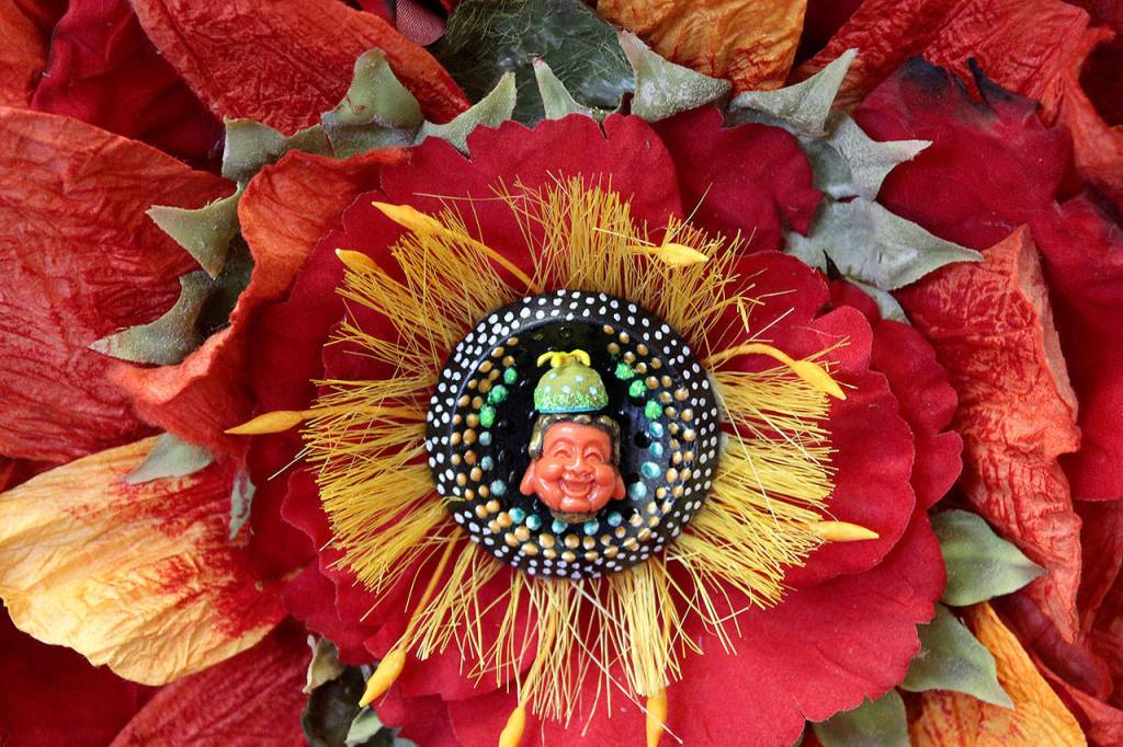 Details within Sara Saltees pieces can be whimsical, wonderous, touching and tender.