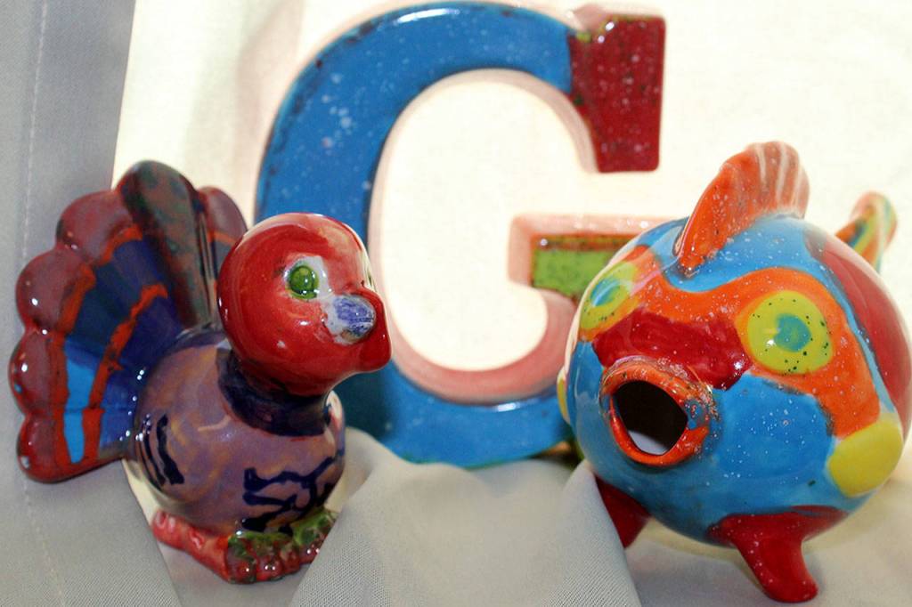 All kinds of colorful creations can be made at Whidbey Art Escape.