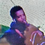 Oak Harbor police image                                A still image from a security camera shows the alleged suspect in a bank robbery.