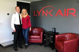 Couple launches flight service