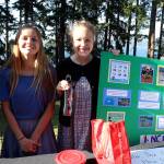 Students show off some cool projects and places they went using grant money raised by South Whidbey Schools Foundation at the organizations fundraiser Saturday, June 1 at Freeland Hall. A record $35,000 was raised.