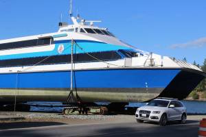 Why did the boat cross the road?