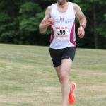 Alistair McLachlan runs to second place in the Chum Run.(Photo by Jim Waller/South Whidbey Record)