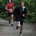 Sully Petz holds a slight lead over Erin Rodriguez.(Photo by Jim Waller/South Whidbey Record)