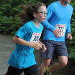 Emile Rabinovich, left, and Mike Schierbeek take a spin around the Chum Run course.(Photo by Jim Waller/South Whidbey Record)