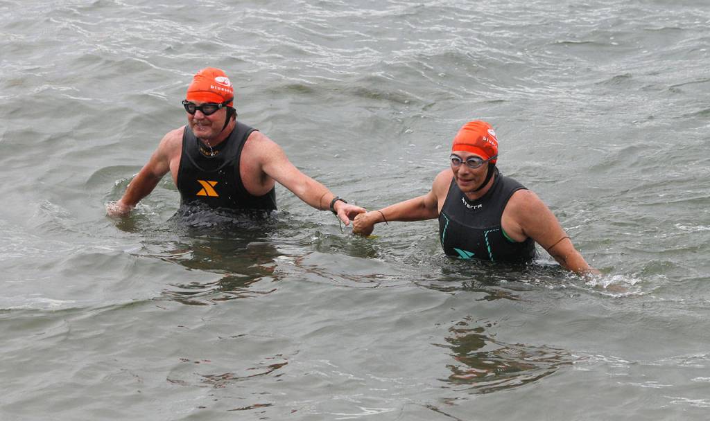 Records fall at Adventure Swim