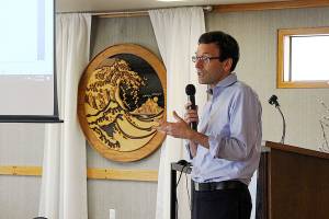 Attorney general discusses opioids, Trump