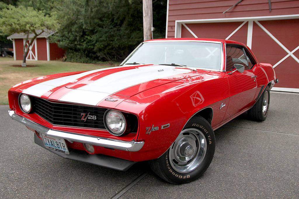 Ray Hardings 1969 Chevrolet Camaro Z/28.