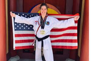 Cisney wins world championship / Taekwondo
